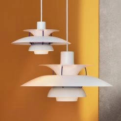 Louis Poulsen PH 5 Mini Hanglamp Classic White - 5741095146 -verlichting Soldes Boutique louis poulsen ph 5 mini hanglamp classic white 574 4