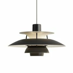 Louis Poulsen PH 5 Mini Hanglamp Monochrome Black - 5741104639