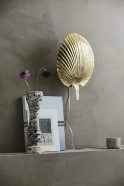 Nordal Gro Wandlamp - Goud -verlichting Soldes Boutique nordal gro wandlamp goud 2