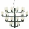 Normann Copenhagen AMP Chandelier Large Hanglamp Groen