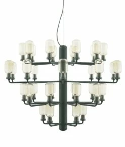 Normann Copenhagen AMP Chandelier Large Hanglamp Groen