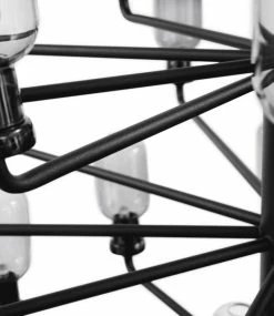 Normann Copenhagen AMP Chandelier Large Hanglamp Zwart -verlichting Soldes Boutique normann copenhagen amp chandelier large hanglamp z 3