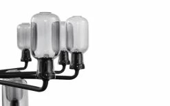 Normann Copenhagen AMP Chandelier Small Hanglamp Zwart -verlichting Soldes Boutique normann copenhagen amp chandelier small hanglamp z 3