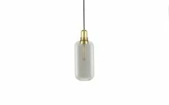 Normann Copenhagen AMP Large Hanglamp Grijs Messing