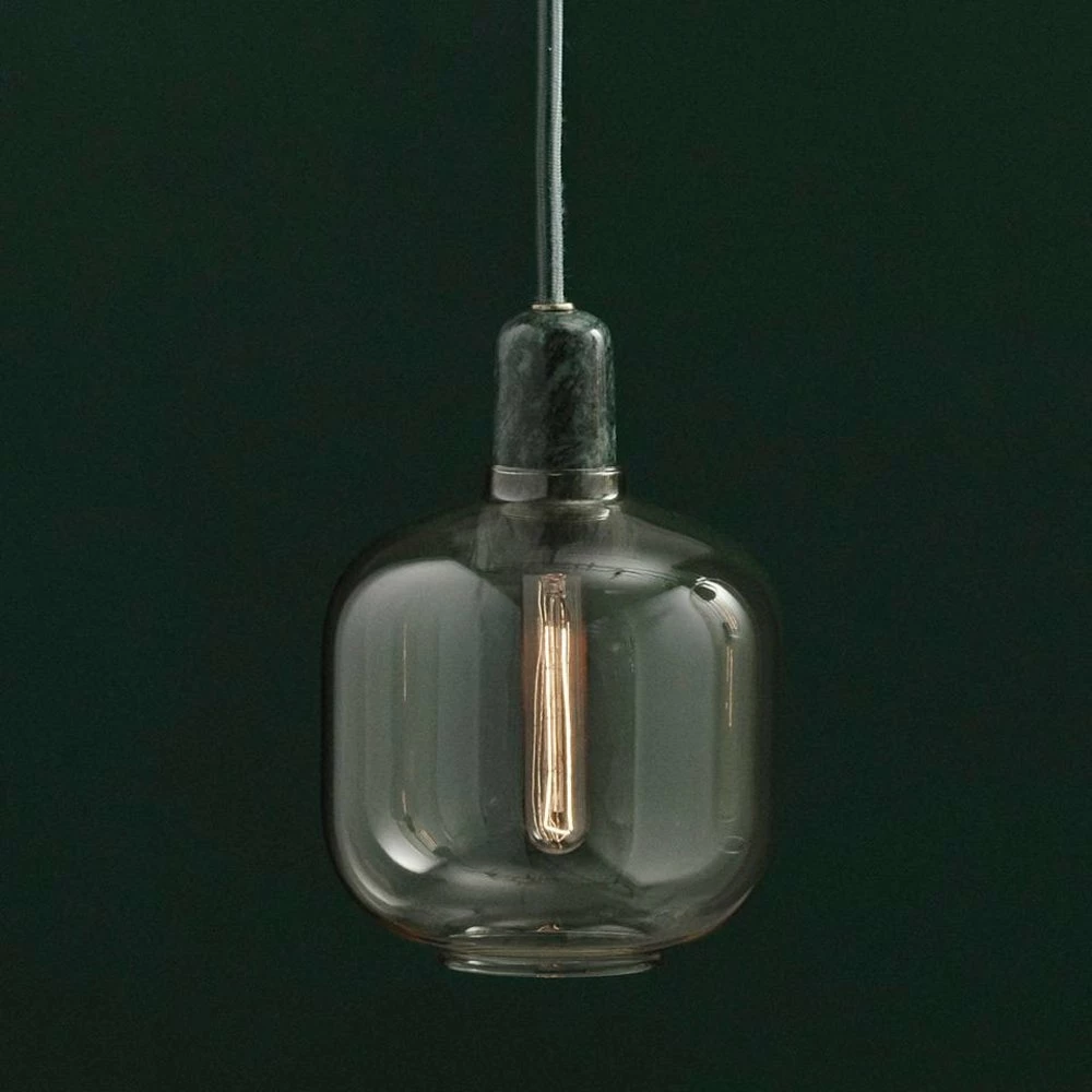 Normann Copenhagen AMP Small Hanglamp Goud Groen 5 Normann Copenhagen AMP Small Hanglamp Goud Groen - Afbeelding 5