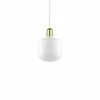 Normann Copenhagen AMP Small Hanglamp Wit Messing