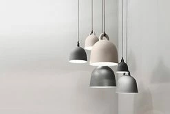 Normann Copenhagen Bell Medium Hanglamp Zand -verlichting Soldes Boutique normann copenhagen bell medium hanglamp zand 6