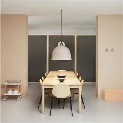 Normann Copenhagen Bell X-Small Hanglamp Zand -verlichting Soldes Boutique normann copenhagen bell x small hanglamp zand 2