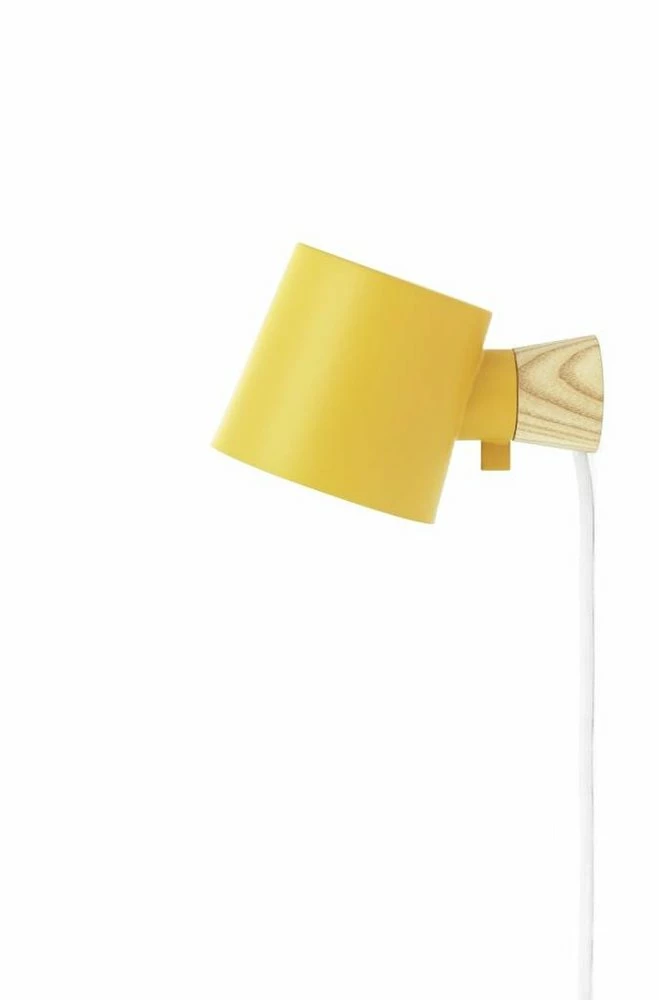 Normann Copenhagen Rise Wandlamp Geel 1 Normann Copenhagen Rise Wandlamp Geel