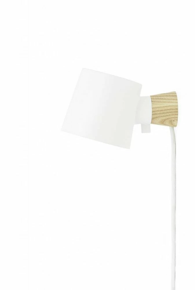 Normann Copenhagen Rise Wandlamp Wit 1 Normann Copenhagen Rise Wandlamp Wit