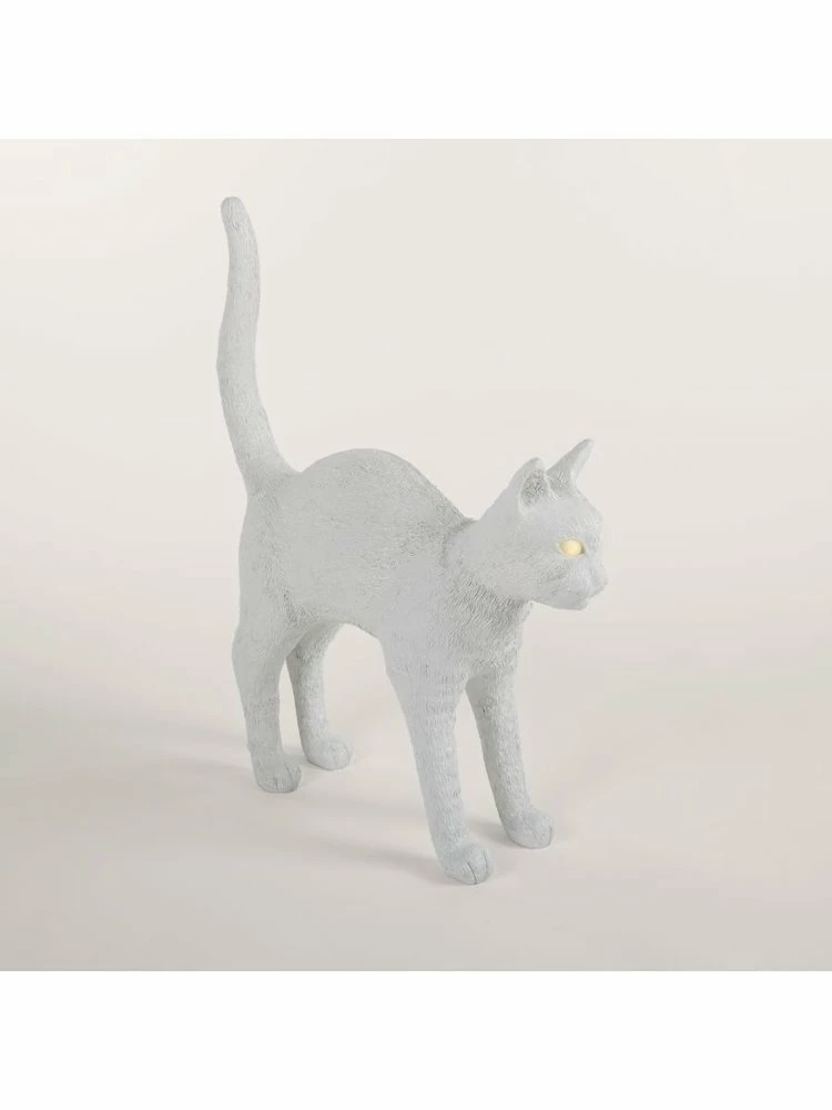Seletti Jobby The Cat Lamp - Wit 2 Seletti Jobby The Cat Lamp - Wit - Afbeelding 2