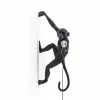 Seletti Monkey Lamp Hanging Right - Zwart